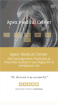 Mobile Screenshot of apexmedicalcenter.com